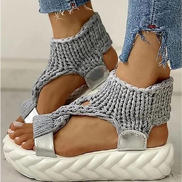 BRAND NEW WOMEN FASHION THICK BOTTOM  PLATFORM SANDALS G1 - Picture 16 of 16